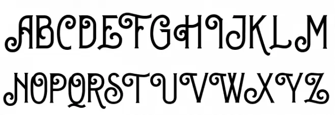 SequentsDEMO 字体 大写