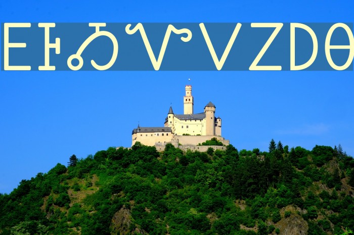 Sequoyah Font examples