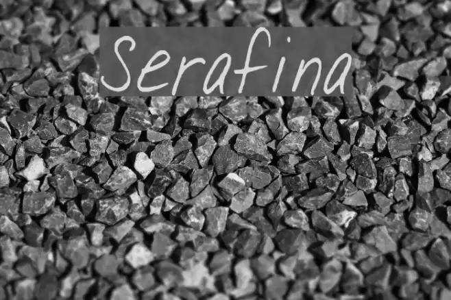 Serafina Font examples