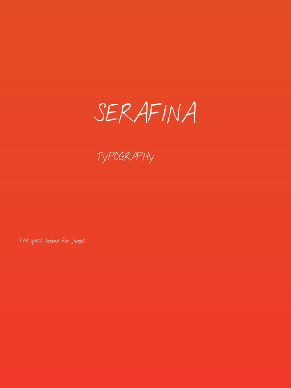 Serafina Poster