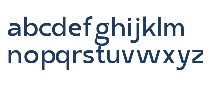 SeragilDEMO Regular Lowercase