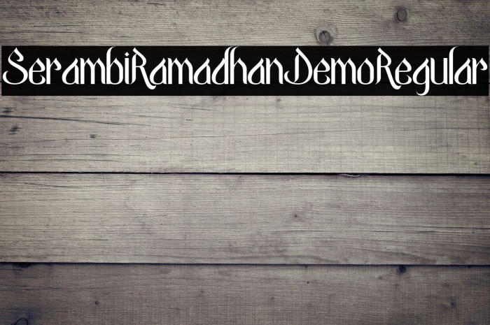 Serambi Ramadhan Demo Regular Example 2