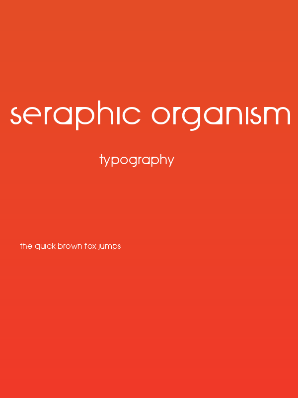 Seraphic Organism Poster