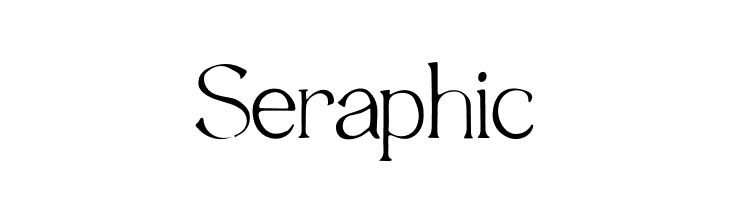 Seraphic  Frei Schriftart Herunterladen