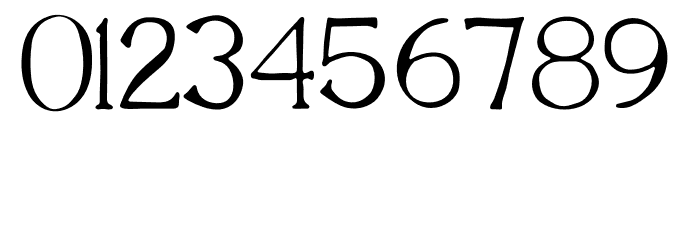 Seraphic Font OTHER CHARS