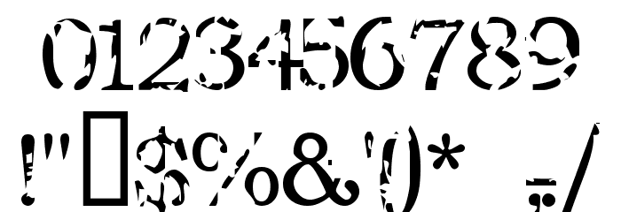 Seraphim Font OTHER CHARS