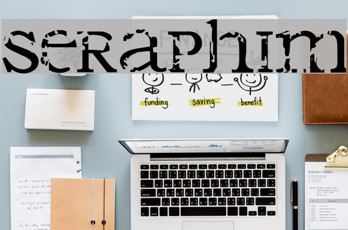 Seraphim Font examples