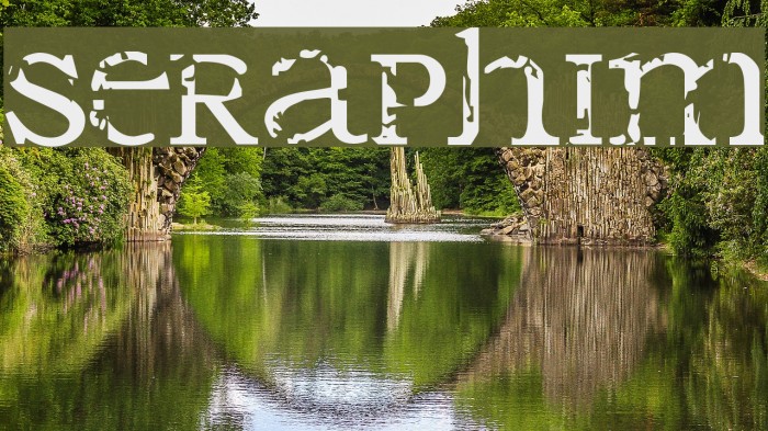 Seraphim Font examples