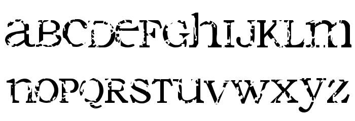 Seraphim Font LOWERCASE