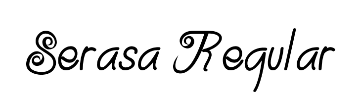 Serasa Regular फ़ॉन्ट