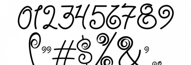 Serasa Regular Font Alte caractere