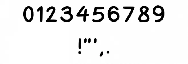 Seratan Alit Regular Font OTHER CHARS