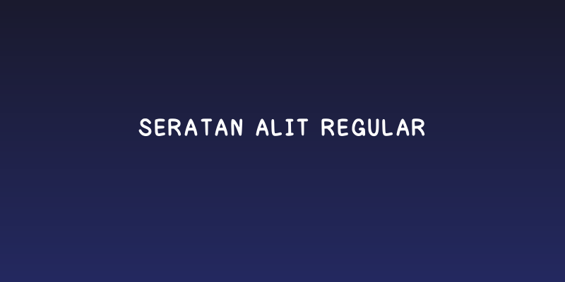 Seratan Alit Regular Social Header
