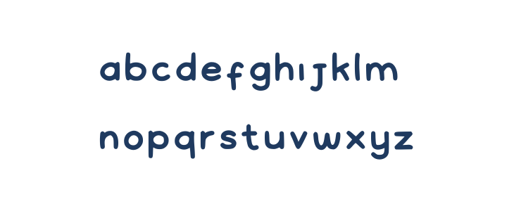 Seratan Alit Regular Lowercase