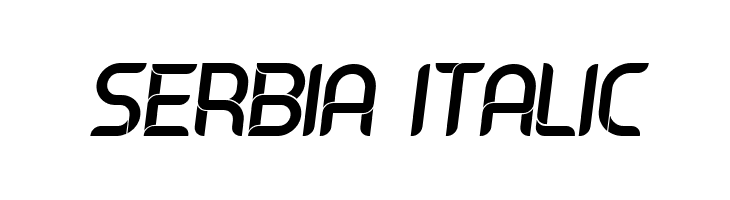 Serbia Italic  नि: शुल्क फ़ॉन्ट्स डाउनलोड