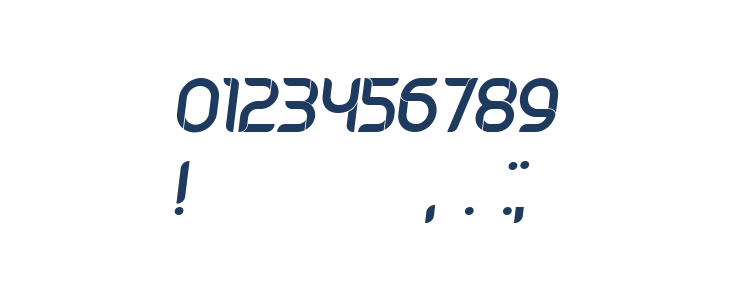 Serbia Italic Other Characters