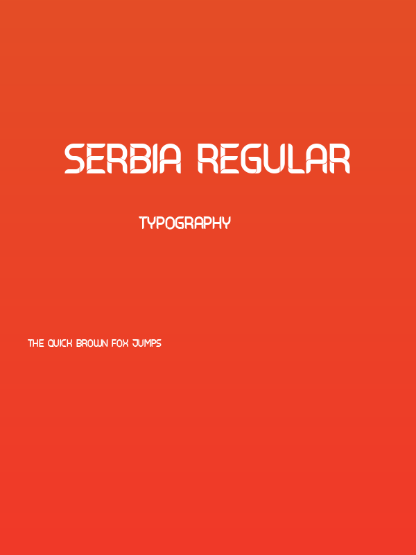 Serbia Regular Poster