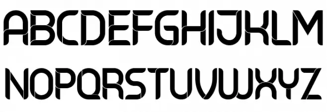 Serbia Regular Caratteri MINUSCOLO