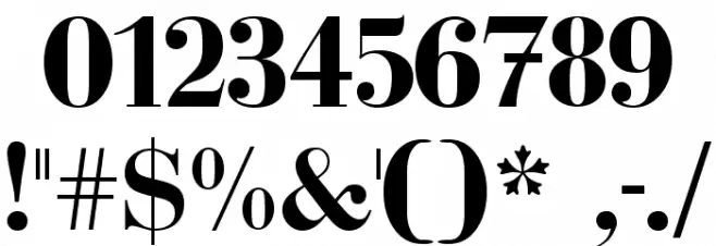 Serbian-Courier-Bold Font OTHER CHARS