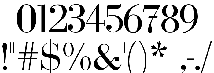 Serbian-Courier Font OTHER CHARS