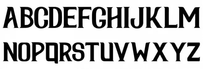 SerdaneRegular Шрифта ВЕРХНИЙ