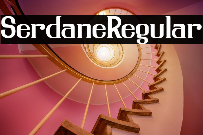 SerdaneRegular Example 2