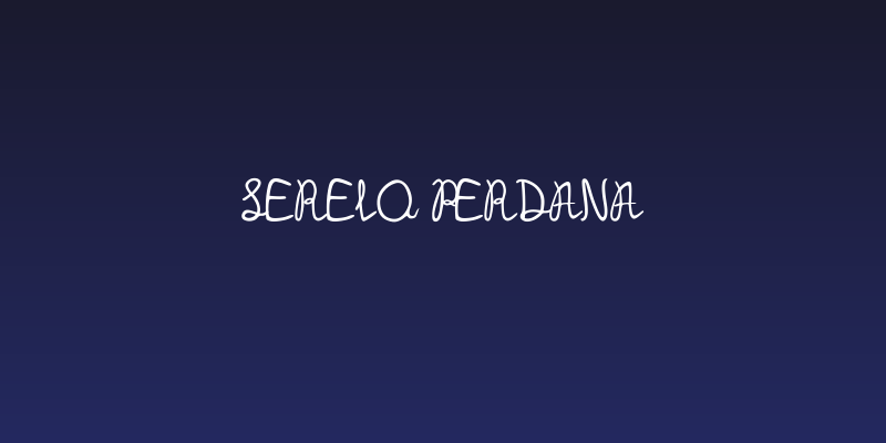 Serelo Perdana Social Header
