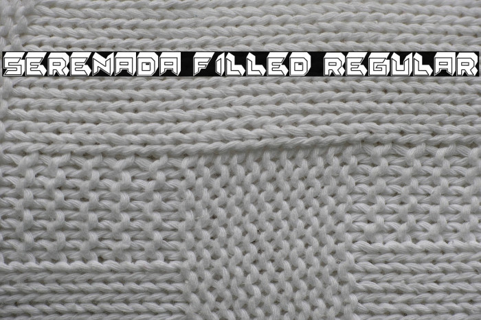 Serenada Filled Regular Example 2