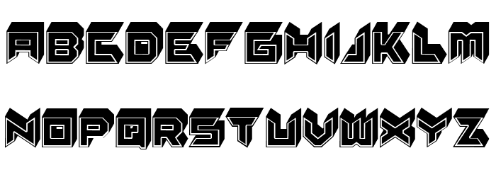 Serenada Filled Regular Font LOWERCASE