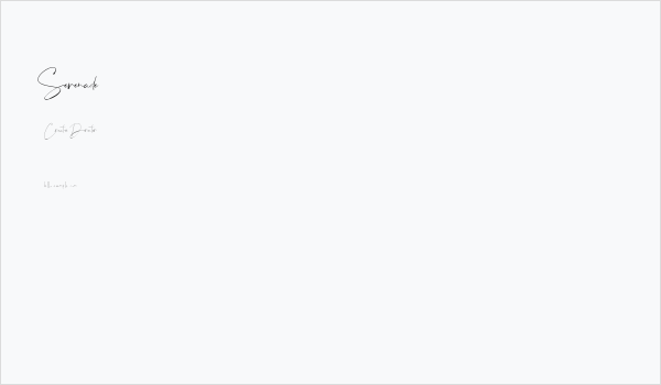 Serenade Business Card