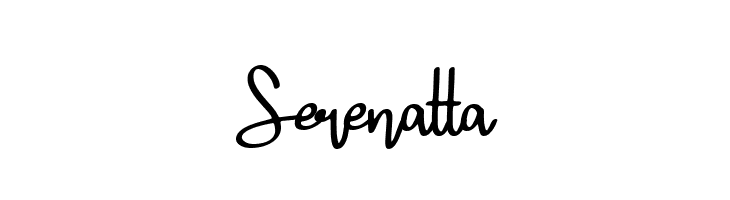 Serenatta  免费字体下载