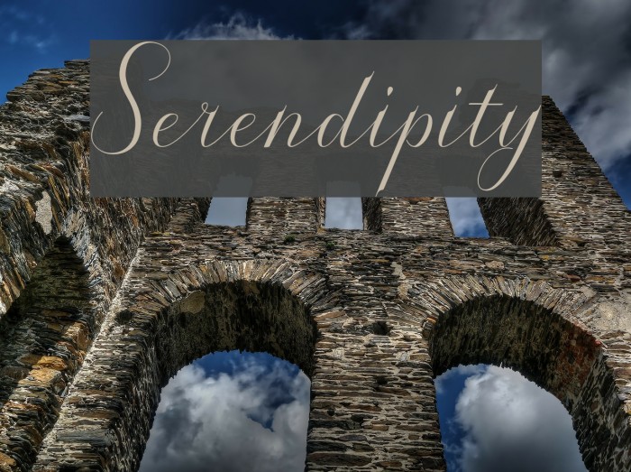Serendipity Font examples