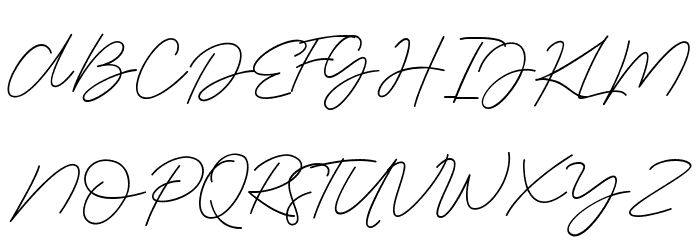 Serenity-Bold Font OTHER CHARS