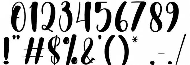 Serenity Christmas Caratteri ALTRI CARATTERI