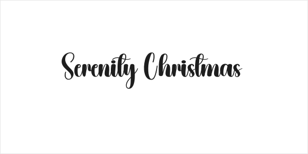 Serenity Christmas Logo