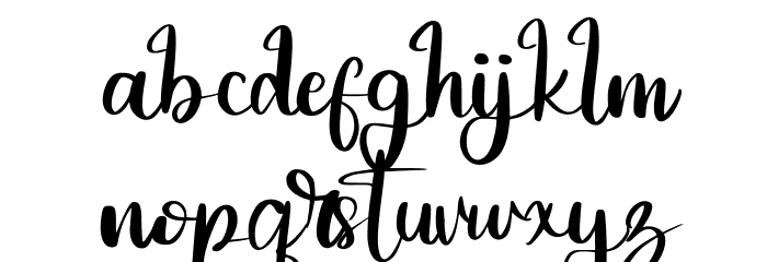 Serfeb FREE Font LOWERCASE
