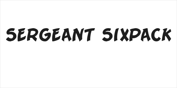 Sergeant SixPack Logo