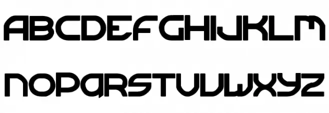 Sergeant TechnicFont 2 Fonte MINÚSCULAS