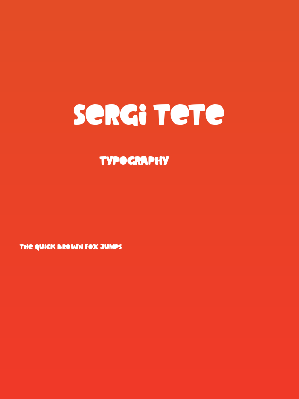 Sergi Tete Poster