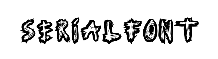 Serial Font  font caratteri gratis
