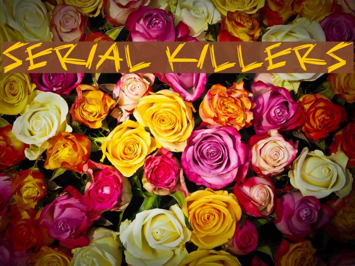 Serial Killers Font examples