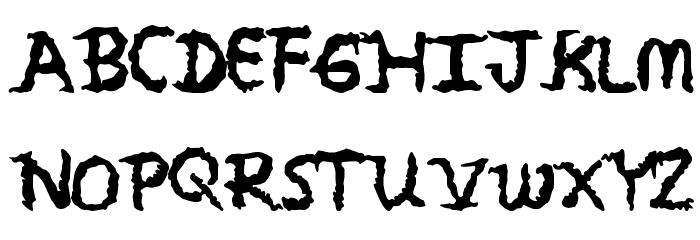 SerialLover Font LOWERCASE