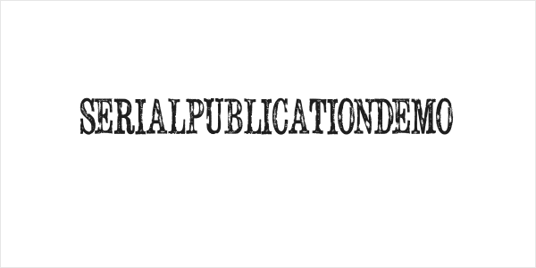 SerialPublicationDemo Logo