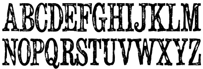 SerialPublicationDemo Font LOWERCASE