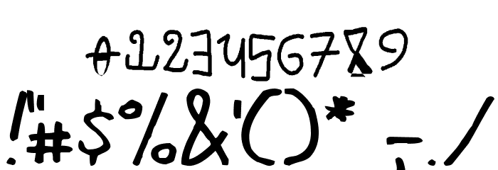 Series Simply Font OTHER CHARS