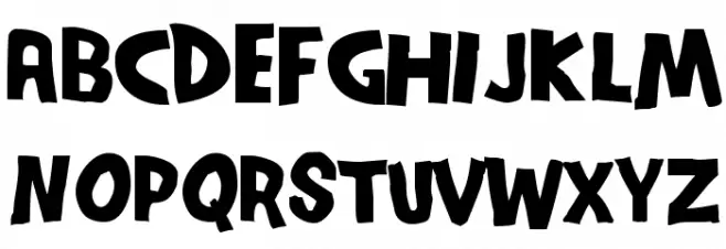 SeriesOrbit Font Litere mari