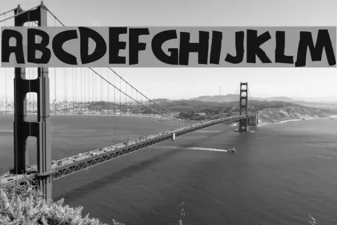 SeriesOrbit Font examples
