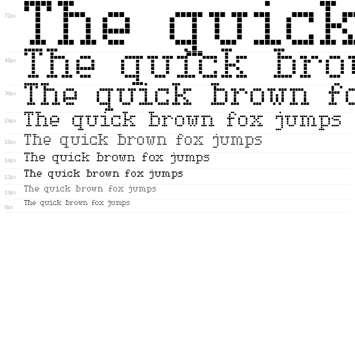 Serif LED Board-7 Waterfall