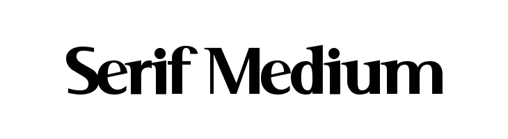 Serif Medium  नि: शुल्क फ़ॉन्ट्स डाउनलोड