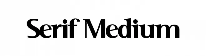 Serif Medium  baixar fontes gratis